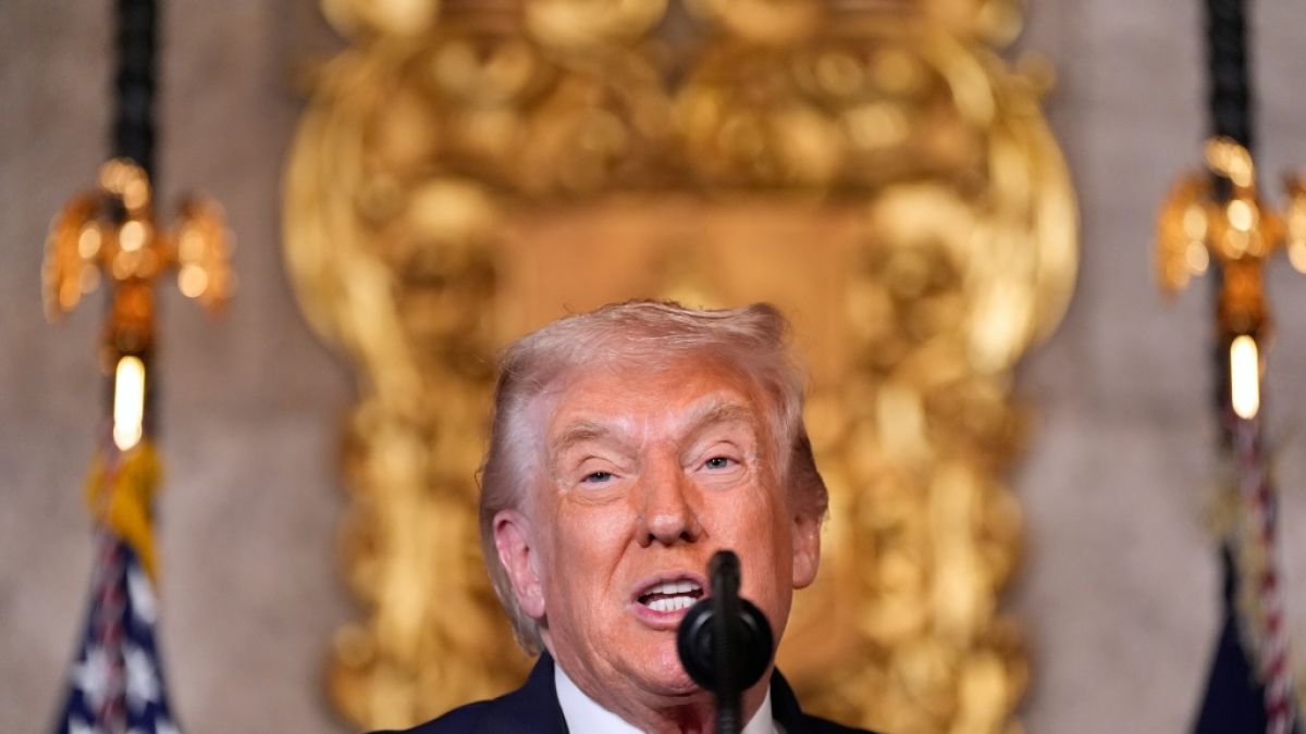 Donald Trump &auml;u&szlig;ert sich zu den freigegebenen Epstein-Akten. (Foto)