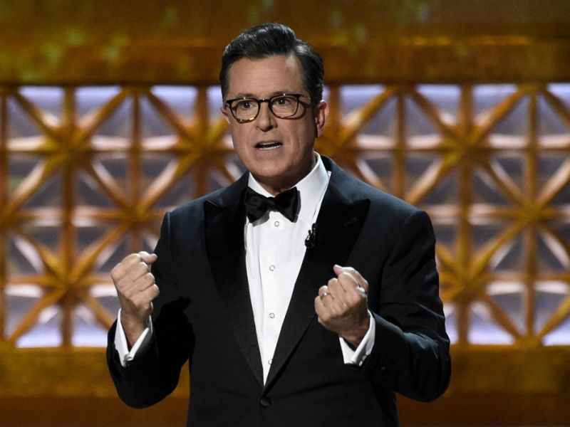 Stephen Colbert: Moderator "einschläfern" - Trumps Hasstirade sorgt im Netz für Fassungslosigkeit