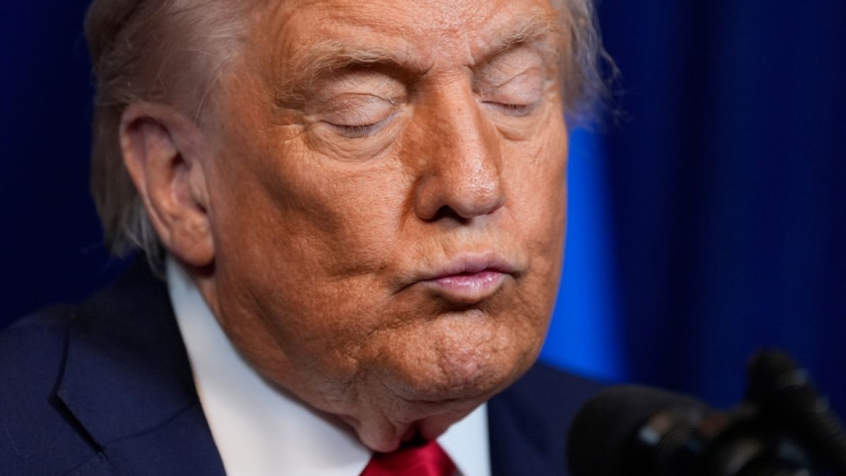 Donald Trump fiel mit einem un&uuml;berh&ouml;rbaren Kommentar auf. (Foto)