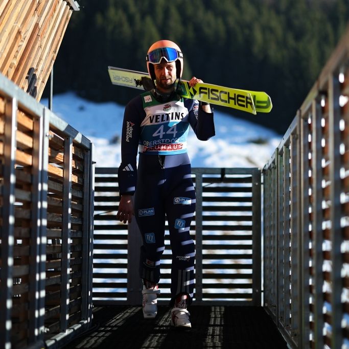 Pius Paschke absolvierte 2024/25 seine bislang erfolgreichste Weltcupsaison als Skispringer.