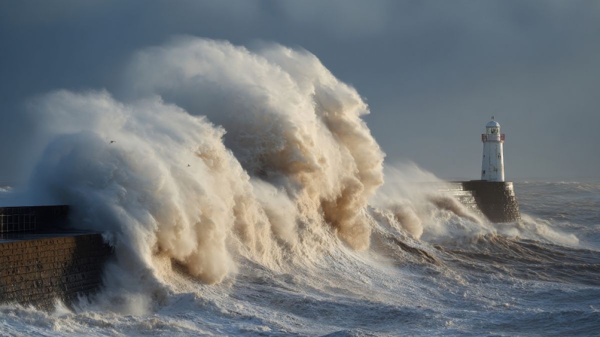 An der Nordseek&uuml;ste droht eine Sturmflut. (Foto)