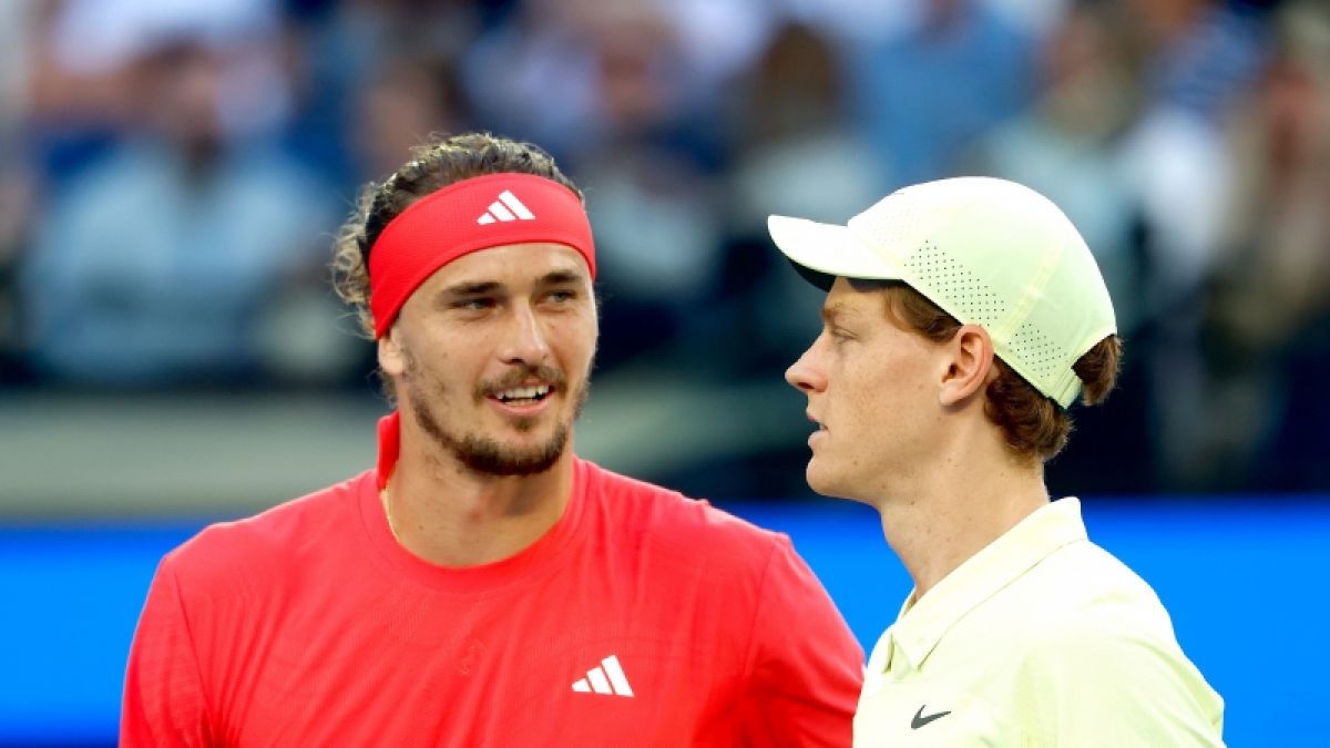 2025 standen sich Alexander Zverev und Jannik Sinner im Australian Open Finale gegen&uuml;ber. (Foto)