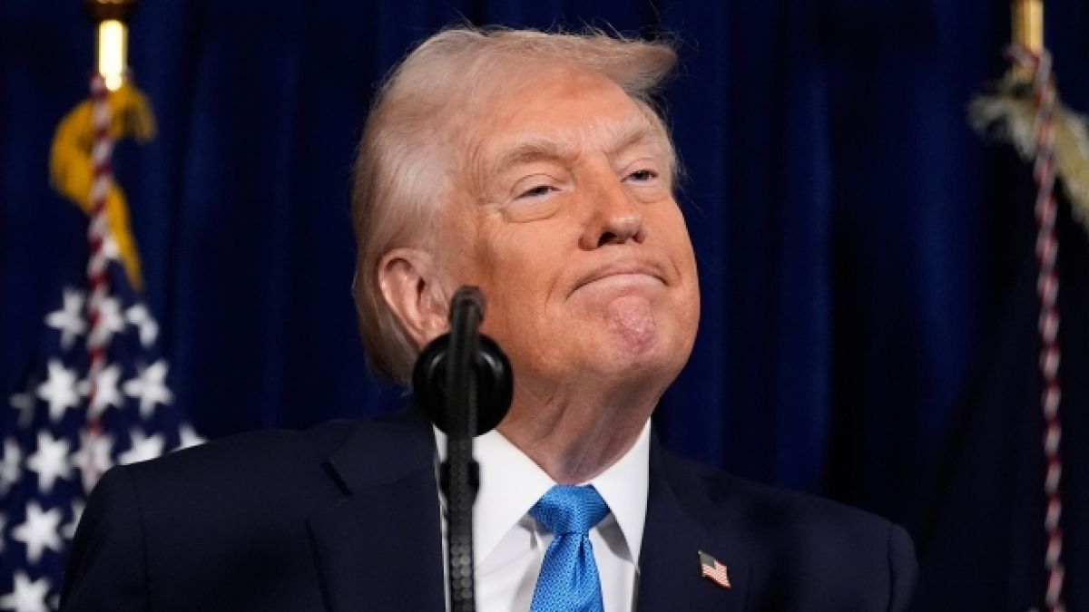 Donald Trump wurde mit einem neuen Namen verspottet. (Foto)