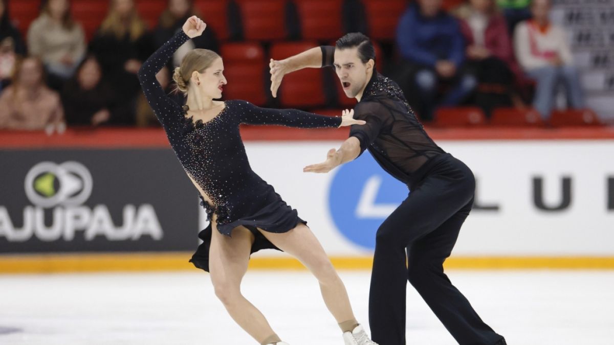 Minerva Hase und Nikita Wolodin nehmen bei der Eiskunstlauf-EM 2026 erneut den Titel ins Visier. (Foto)