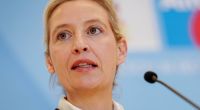 AfD-Chefin Alice Weidel stürzt in einem neuen Politikerranking ab.