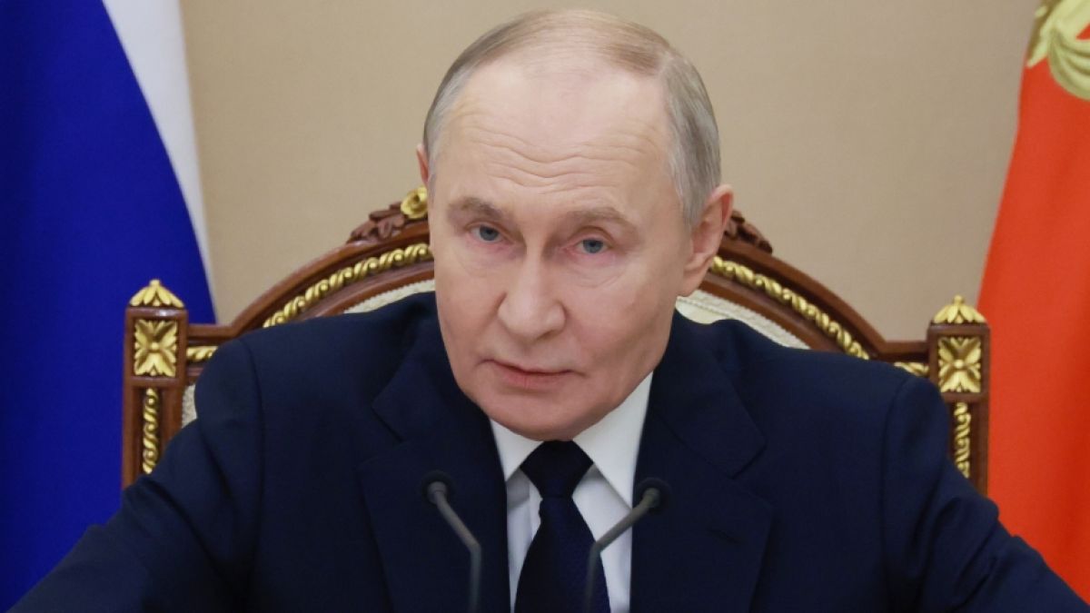 Wladimir Putin f&uuml;hrt seit Februar 2022 Krieg gegen die Ukraine. (Foto)