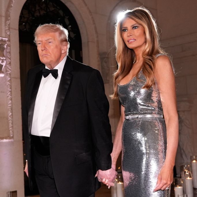 US-Präsident legt ein Geständnis ab - Melania 