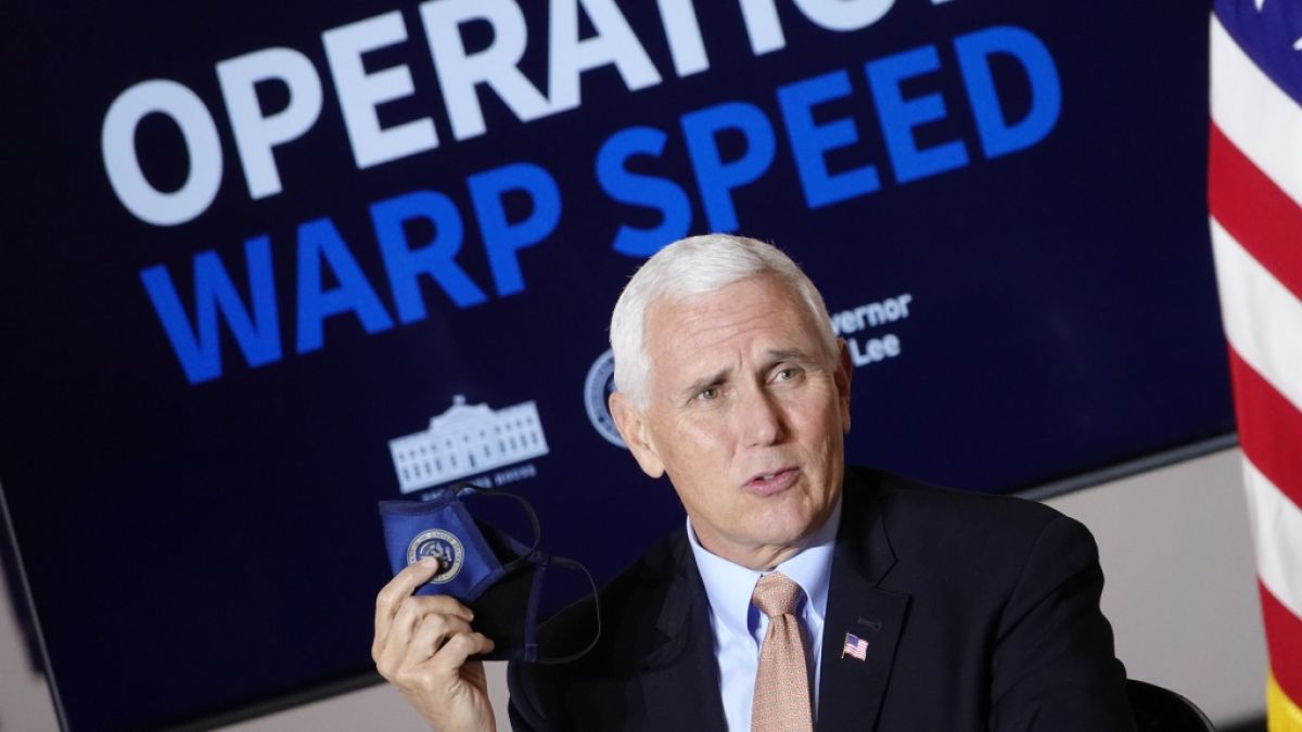 Der fr&uuml;here US-Vizepr&auml;sident Mike Pence spricht &uuml;ber Donald Trumps Zukunft als US-Pr&auml;sident. (Foto)