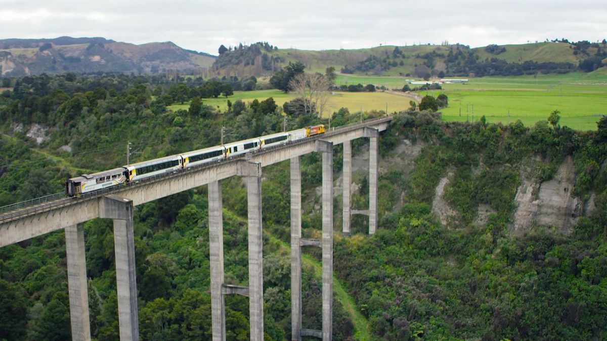 Mit dem Zug durch Neuseeland bei 3sat (Foto)