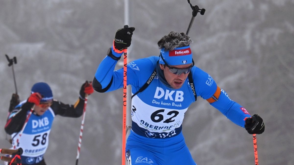 Tommaso Giacomel gewann den Sprint der M&auml;nner in Oberhof. (Foto)