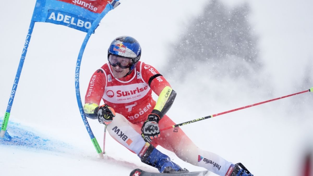 Marco Odermatt hat den Riesenslalom in Adelboden gewonnen. (Foto)