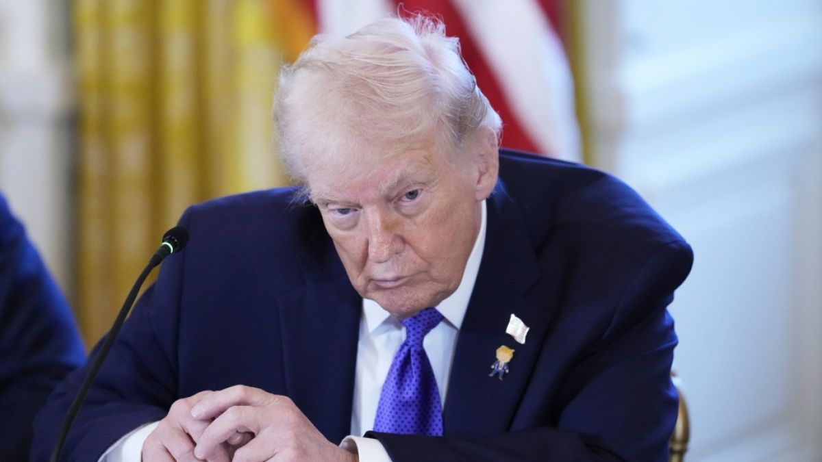 Donald Trump drohte auf Truth Social H&auml;ftlingen, die in Venezuela freigelassen werden sollen. (Foto)