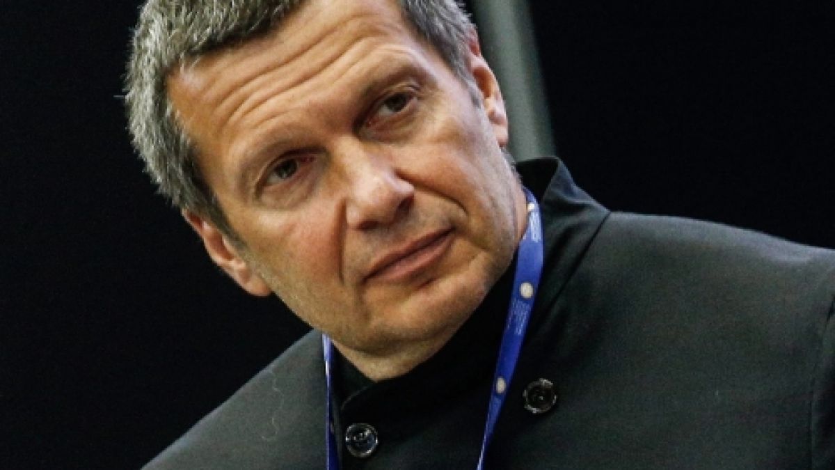 Wladimir Solowjow wettert im russischen Staats-TV regelm&auml;&szlig;ig gegen den Westen. (Foto)