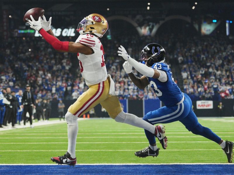 NFL: "Jauan Jennings' sensationeller Trickspiel-Pass auf Christian McCaffrey überrascht die Eagles – doch die 49ers haben ihn schon einmal gespielt"