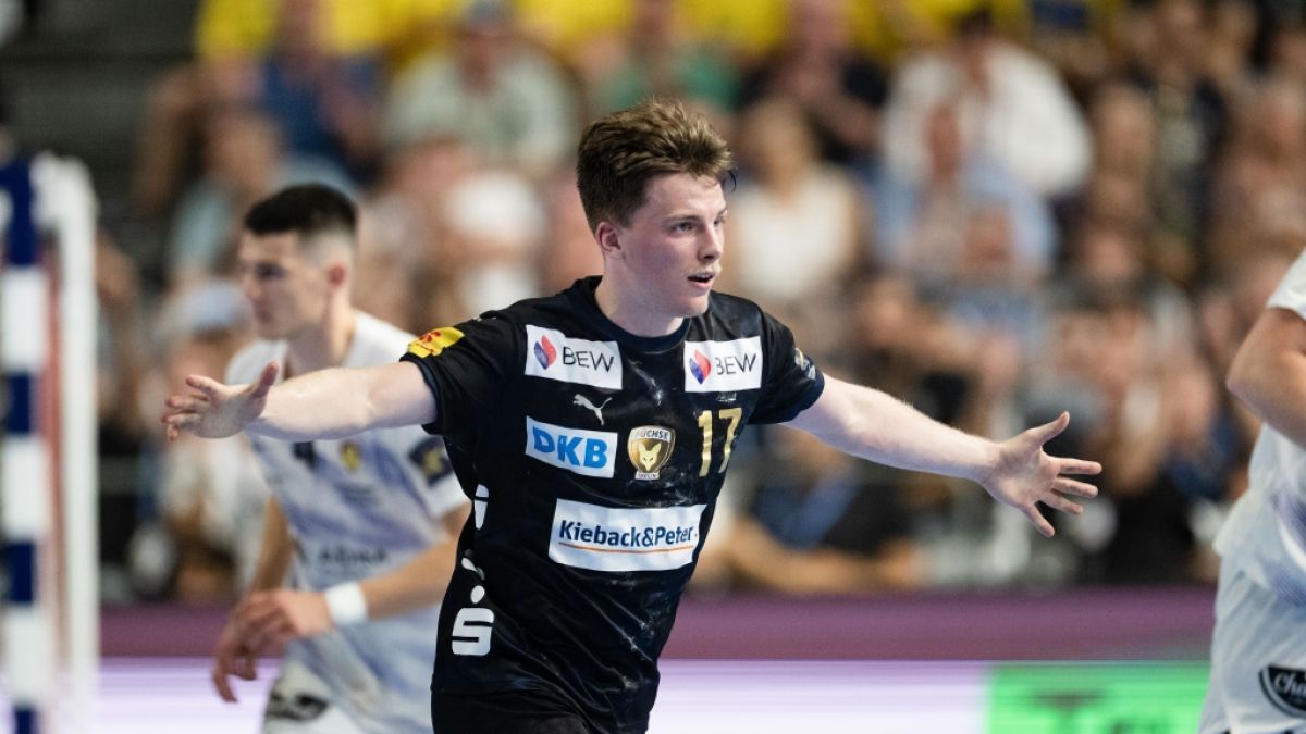 Der deutsche Handball-Star Nils Lichtlein spielt in der Bundesliga f&uuml;r die F&uuml;chse Berlin. (Foto)