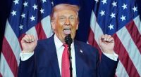Nein, das ist kein Pausenclown, sondern der Präsident der Vereinigten Staaten von Amerika.
