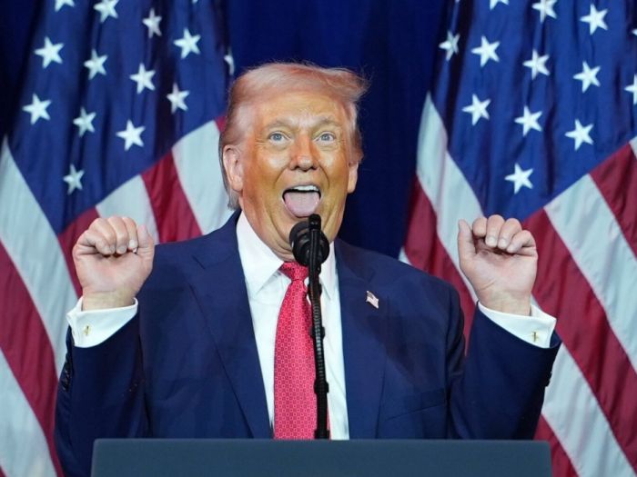 Donald Trump im Laufe der Jahre