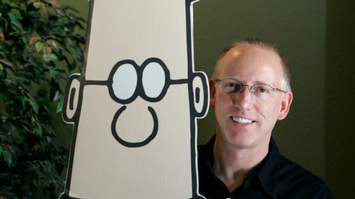 Scott Adams wurde durch seine "Dilbert"-Comics weltber&uuml;hmt. (Foto)