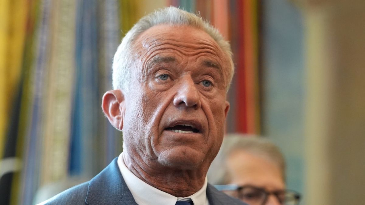 US-Gesundheitsminister Robert F. Kennedy Jr. erlebte einen peinlichen Moment im Wei&szlig;en Haus. (Foto)