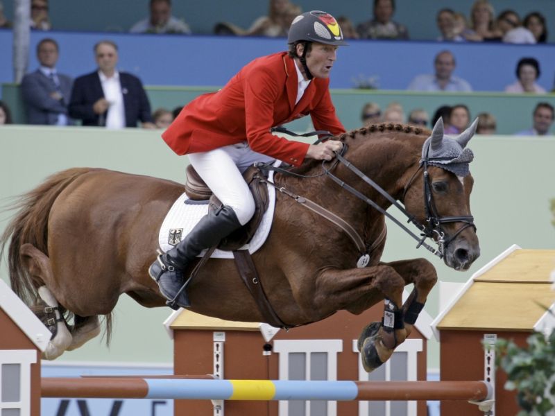 Ludger Beerbaum: Olympiasieger trauert um seinen Begleiter - Goldfever (35) verstorben