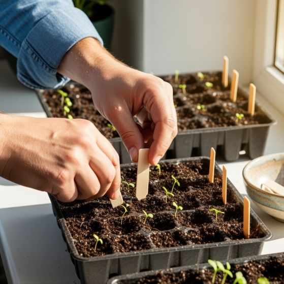 Einige Pflanzen kann man schon im Winter vorziehen.