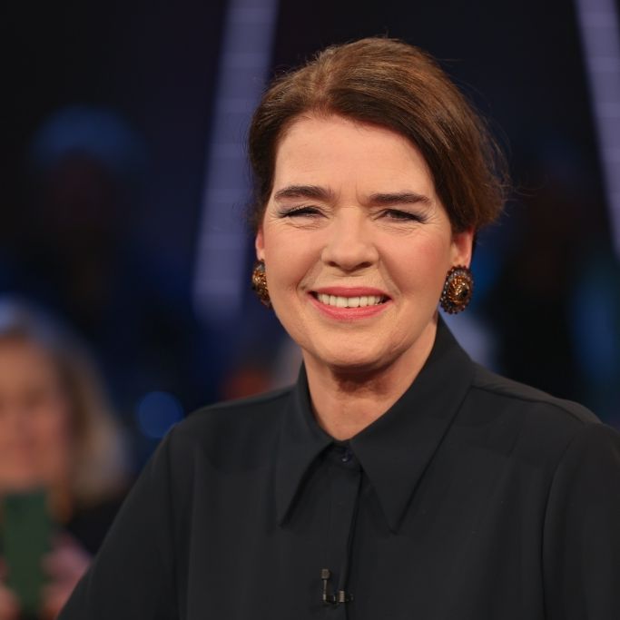 Susanne Daubner amüsierte mit einer Schmink-Panne die Zuschauer.