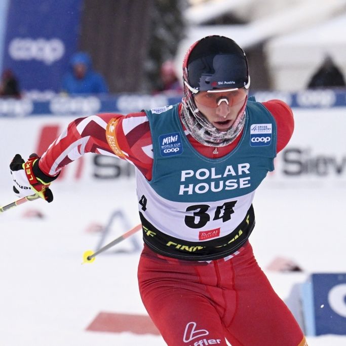 Mika Vermeulen aus Österreich in Aktion.