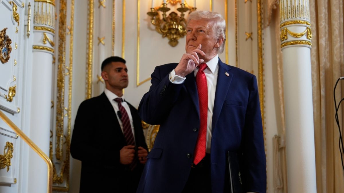 Donald Trump erhielt von Machado symbolisch ihre Nobelreis-Medaille. Das Nobelinstitut meldete sich nach der &Uuml;bergabe. (Foto)