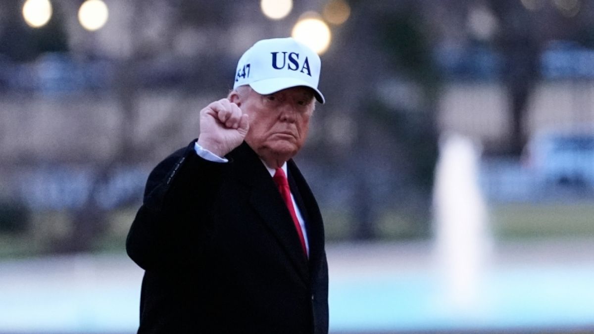 Donald Trump verliert laut einer Umfrage an Zustimmung. (Foto)