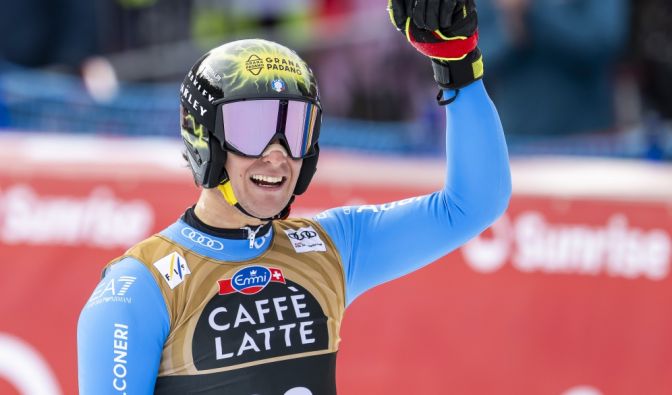 Kann der Italiener Giovanni Franzoni beim Hahnenkamm-Rennen in Kitzbühel erneut jubeln?