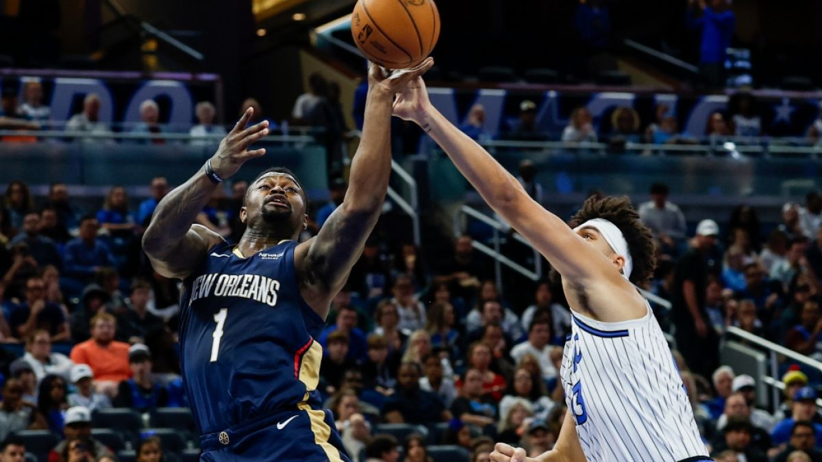 Zion Williamson von den New Orleans Pelicans schnappt sich den Ball, am 11.01.2026. (Symbolbild) (Foto)