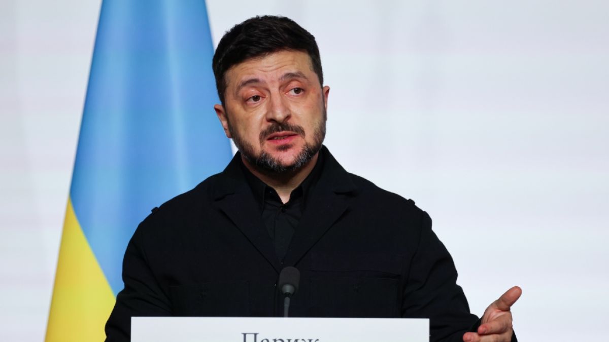 Wolodymyr Selenskyj: Ukraine in Alarmbereitschaft - Russland k&ouml;nnte bald angreifen. (Foto)