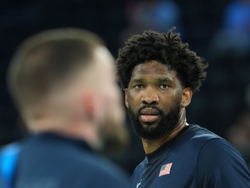 NBA: "Paul George fällt aus, Joel Embiid verfügbar gegen die Pacers; Jared McCain aus der G-League zurückgerufen"