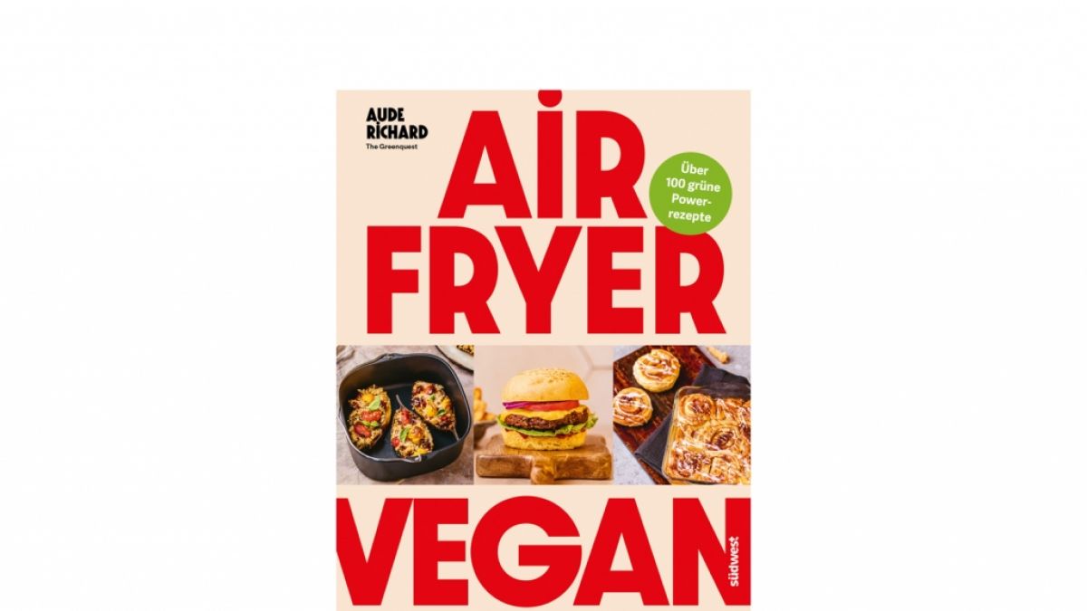 "Airfryer vegan" von Aude Richard (Foto)