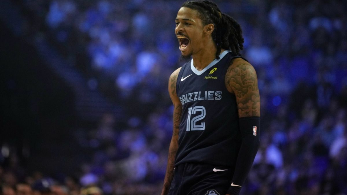 Ja Morant von den Memphis Grizzlies reagiert, am 18.01.2026. (Symbolbild) (Foto)