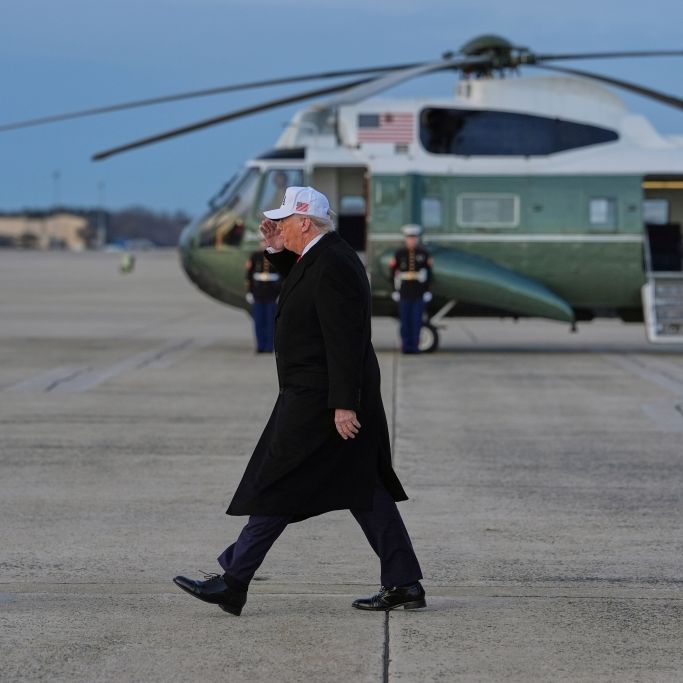 Air Force One-Panne überstanden – US-Präsident reist verspätet nach Davos