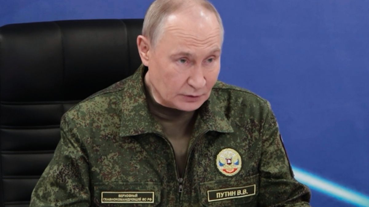 Wladimir Putin f&uuml;hrt seit Februar 2022 Krieg gegen die Ukraine. (Foto)