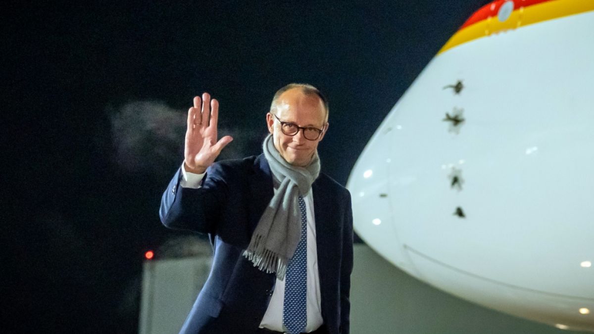 Gemeinsames Treffen in Davos? Friedrich Merz plant Trump-Offensive in der Schweiz. (Foto)