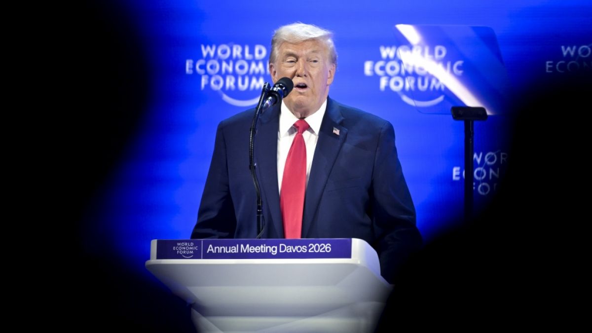 Donald Trump verbreitete beim Weltwirtschaftsforum in Davos erneut einige L&uuml;gen. (Foto)