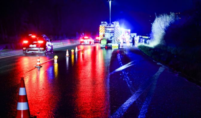 Glätte-Chaos in Deutschland