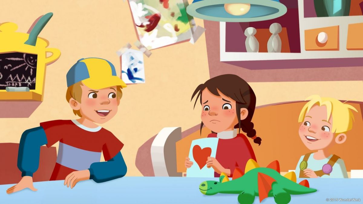 Wir Kinder aus dem M&ouml;wenweg bei KiKA (Foto)