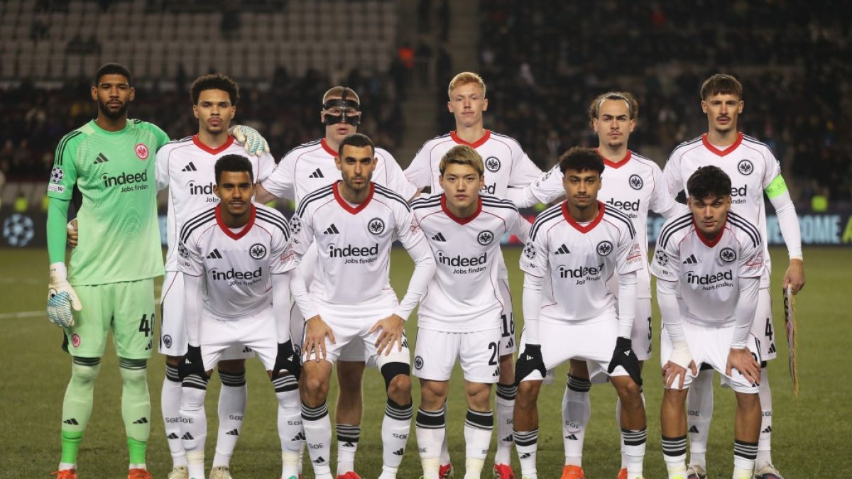 Eintracht Frankfurt absolviert sein letztes Spiel in der Champions-League-Saison 2025/26 gegen Tottenham Hotspur. (Foto)