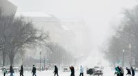 Ein Wintersturm legt die USA lahm.