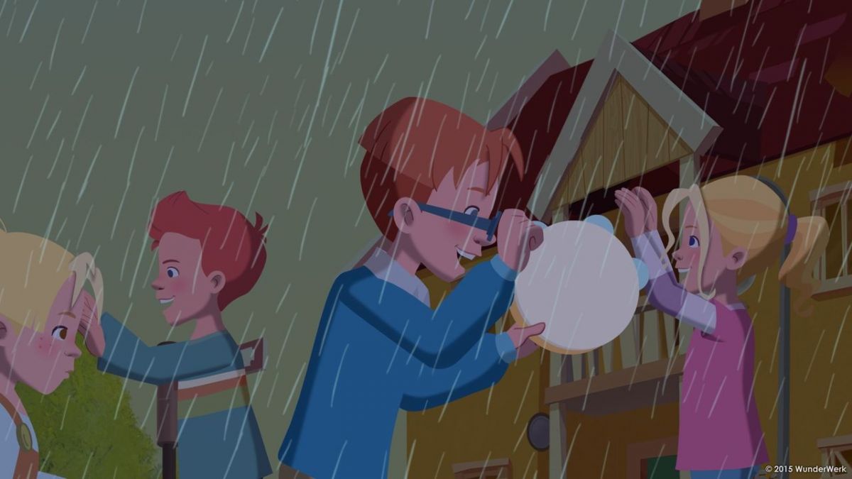 Wir Kinder aus dem M&ouml;wenweg bei KiKA (Foto)