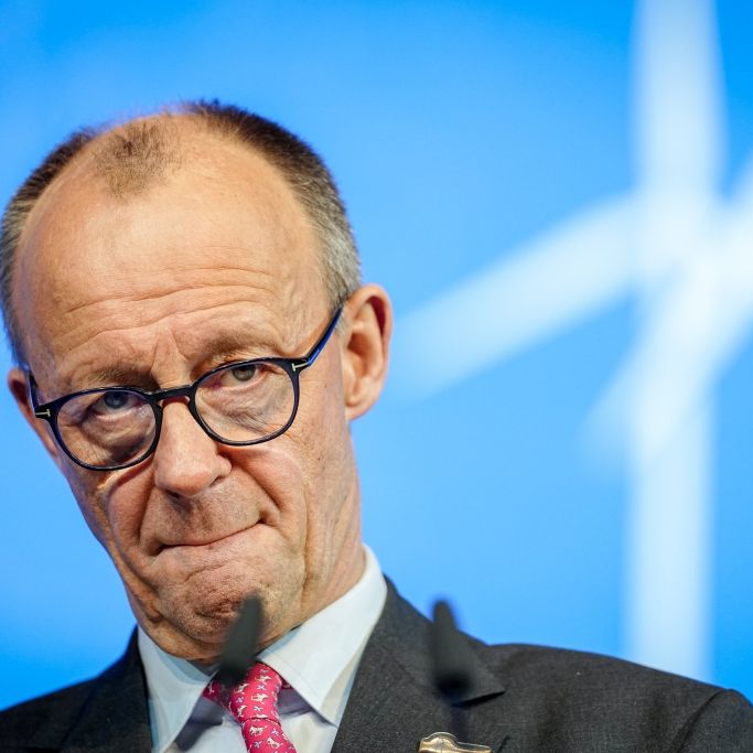 Klatsche für Friedrich Merz - Bundeskanzler fast am Boden