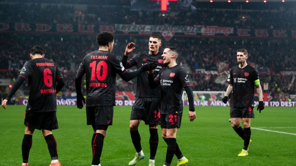 Klarer Sieg gegen den FC Villarreal: Bayer Leverkusen darf sich auf die Champions-League-Playoffs freuen. (Foto)