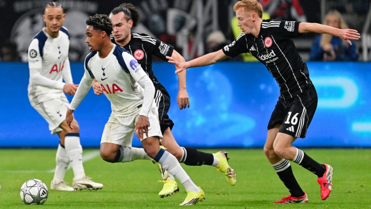 Eintracht Frankfurt verlor in der Champions League auch gegen Tottenham Hotspur. (Foto)