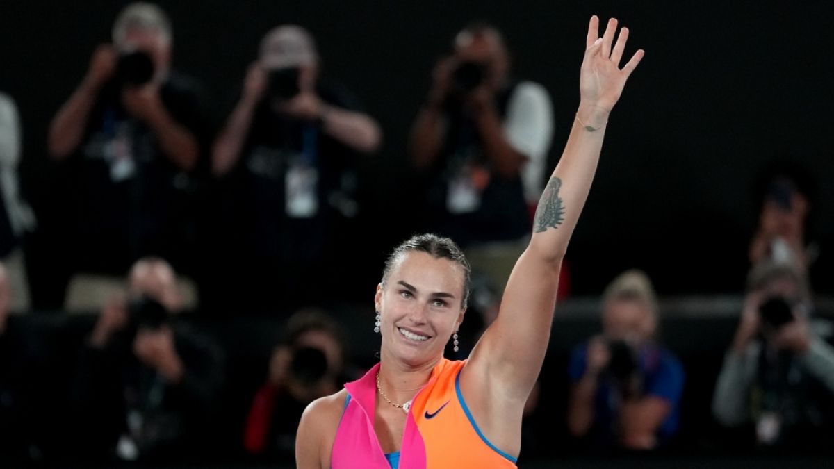Aryna Sabalenka steht im Finale der Australian Open. (Foto)