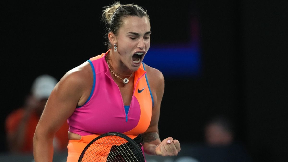 Aryna Sabalenka steht im Finale der Australian Open. (Foto)