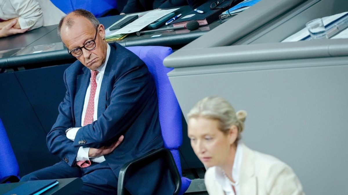 Die CDU r&uuml;ckt in der aktuellen Sonntagsfrage auf und teilt sich den ersten Platz mit der AfD. (Foto)